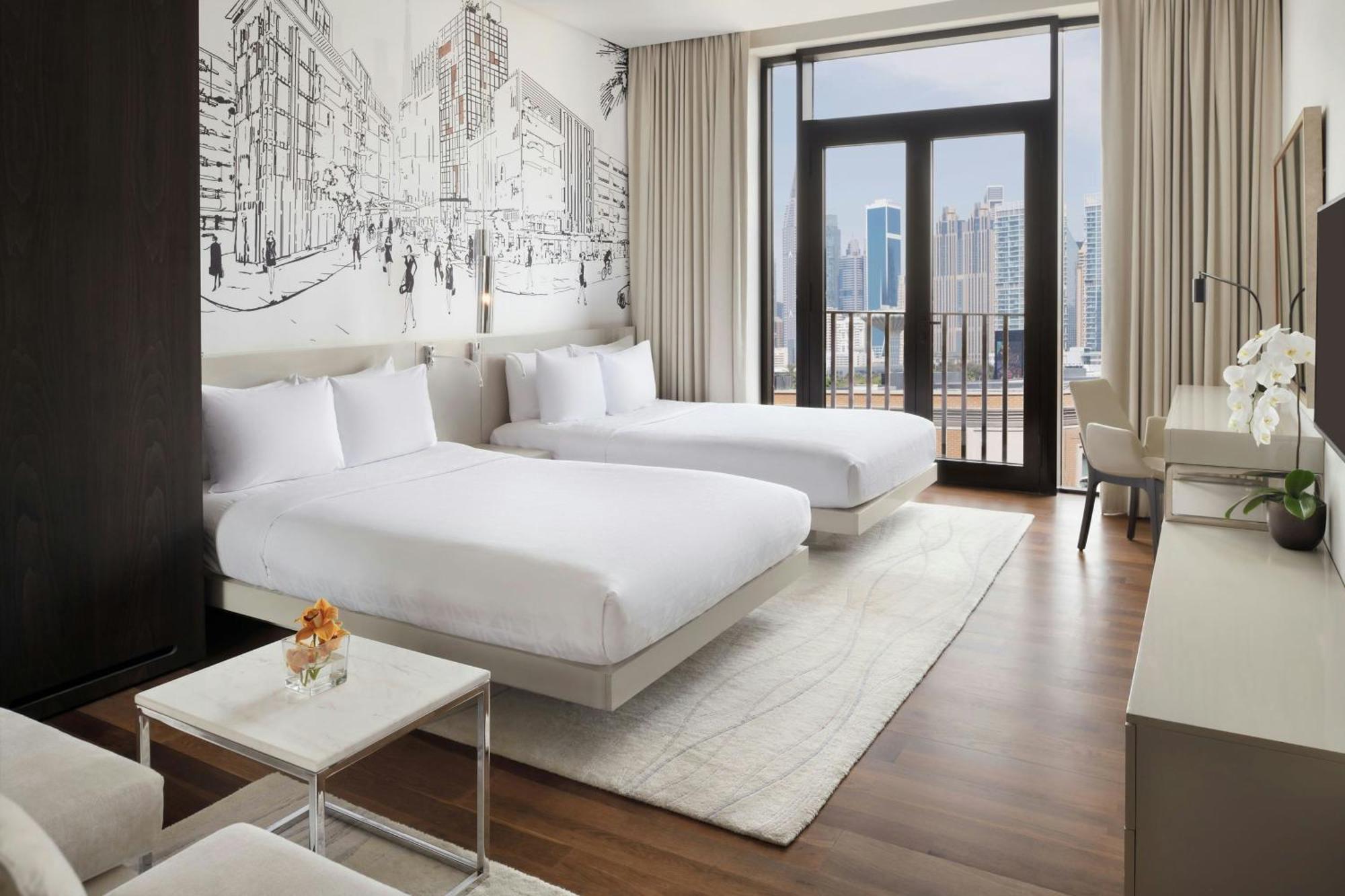 La Ville Hotel & Suites City Walk Dubai, Autograph Collection Eksteriør billede A guest room